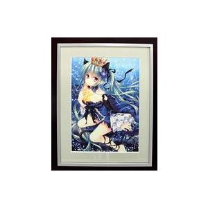 中古アニメムック ≪イラスト画集≫ 館川まこ ジークレー版画「プリンセスエトワール」(シリアルナンバー 直筆サイン入り)｜suruga-ya