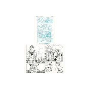 中古原画イラストボード 芥見下々『呪術廻戦』展 デジタル原稿プリント