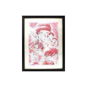 中古原画イラストボード 名探偵コナン 黒鉄の魚影 卓上複製原画 7枚