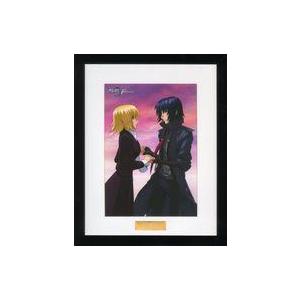 中古原画イラストボード 機動戦士ガンダムSEED FREEDOM アスラン・ザラ＆カガリ・ユラ・アス...