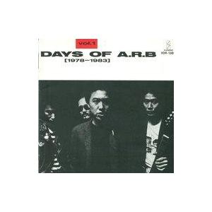中古邦楽CD ARB / DAYS OF A.R.B. Vol.1[1978-1983](廃盤)