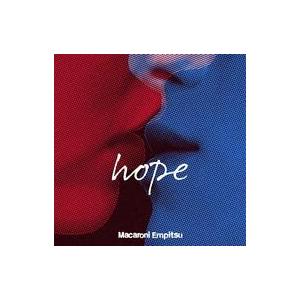 枚数限定][限定盤]hope【初回限定盤】/マカロニえんぴつ[CD+DVD]【返品