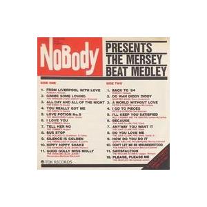中古EPレコード Nobody / ノーバディ・プレゼンツ・ザ・マージー・ビート・メドレー