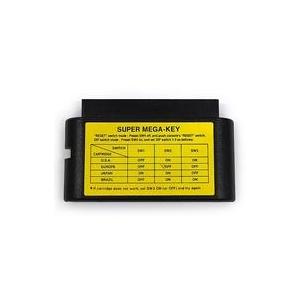 中古メガドライブ ハード SUPER MEGA KEY (スーパーメガキー)(本体単品/付属品無) ...