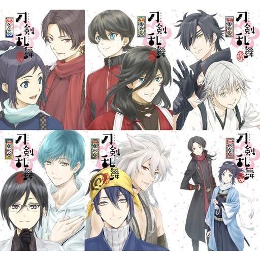 中古アニメBlu-ray Disc 刀剣乱舞-花丸- 初回生産限定版 全6巻セット