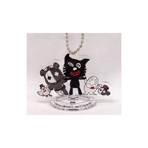 中古衣類 キヨ キヨ猫パーカー(ジップアップ) ブラック メンズ(L