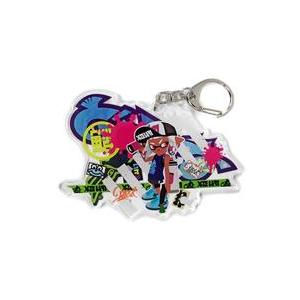 中古雑貨 ガール(イカ/CROSSING Splatoon(スプラトゥーン)) ビッグアクリルキーホ...