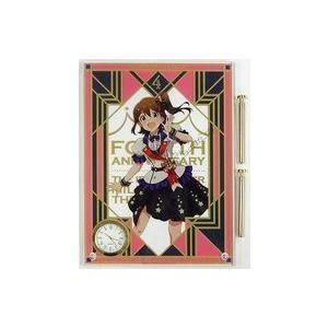 中古雑貨 春日未来 時計付アクリルアート ドリーム・プレリュードver. 「アイドルマスター ミリオ...