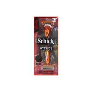 中古雑貨 煉獄杏寿郎モデル Schick HYDRO5 PREMIUM プレミアムホルダー(刃付き)+替刃1コ(カミソリスタンド) 「