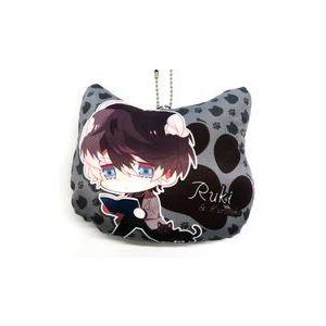 中古雑貨 無神ルキ 猫型クッションチャーム 「DIABOLIK LOVERS プティノワールくじ T...