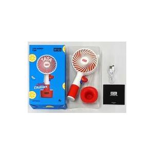 中古ハンディファン(USB扇風機) TATA(ブイ) LED ハンディファン 「BT21」
