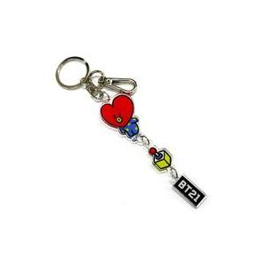 中古雑貨 TATA(ブイ) アクリルキーホルダー Roomies 「BT21」