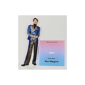 中古雑貨 [台紙付き] 目黒蓮(Snow Man) アクリルスタンド