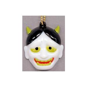 中古キーホルダー 般若 「御面三昧」