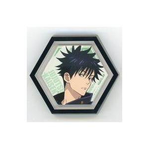 中古マグネット・磁石 伏黒恵 「KITTE×呪術廻戦 ニューイヤーフェス 六角ミニキャンバスマグネット 渋谷事変」