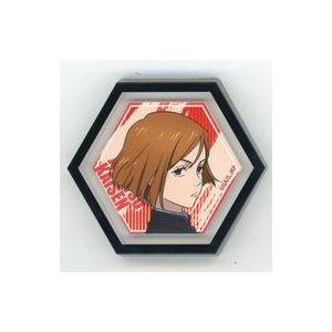 中古マグネット・磁石 釘崎野薔薇 「KITTE×呪術廻戦 ニューイヤーフェス 六角ミニキャンバスマグネット 渋谷事変」