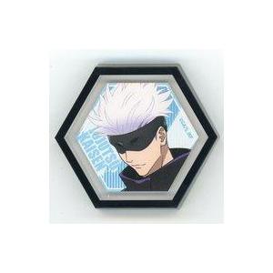 中古マグネット・磁石 五条悟 「KITTE×呪術廻戦 ニューイヤーフェス 六角ミニキャンバスマグネット 渋谷事変」