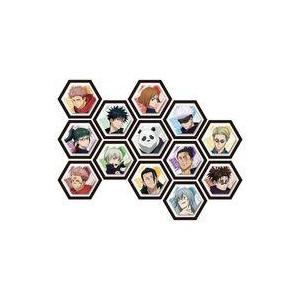 中古マグネット・磁石 全13種セット 「KITTE×呪術廻戦 ニューイヤーフェス 六角ミニキャンバスマグネット 渋谷事変」