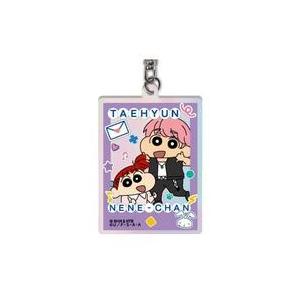 中古キーホルダー 09 テヒョン＆しんちゃん アクリルキーホルダー オーロラTYPE 「TOMORR...