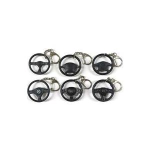 中古キーホルダー 全6種セット 「GT-R 純正ステアリング キーホルダーコレクション」