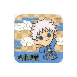 中古タオル・手ぬぐい 五条悟(懐玉・玉折) たすっこ 着物Ver. ハンドタオル 「KITTE×呪術廻戦 ニューイヤーフ