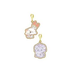中古キーホルダー ヒバニー＆ニャスパー メタルチャームセット ポケピース ぬいぐるみシリーズ 「ポケ...