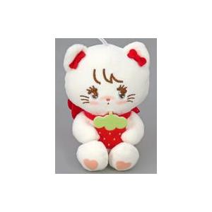 中古キーホルダー ムース いちごマスコットぬいぐるみ 「mikko illustration」