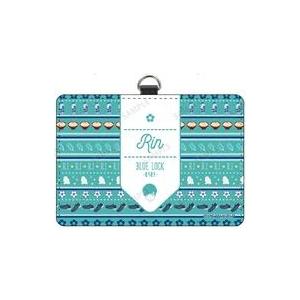 中古財布・パスケース 糸師凛 ar-Unity モチーフ柄 ネックストラップ付き2ポケットパスケース...