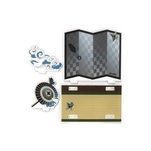 中古アクリルスタンド・アクリルパネル 空 アクリルマルチステージ 屏風 「キャラ福くじONLINE ...