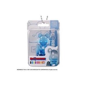 中古キーホルダー CLEAR SKY BLUE 「BE＠RBRICK-ベアブリック- パッケージチャ...