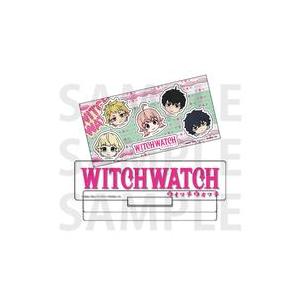 中古グッズセット 集合 ロゴアクリルブロック＆ステッカーセット 「ウィッチウォッチ アニメガ×ソフマ...