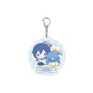 中古キーホルダー KAITO×タキシードサム 「ピアプロキャラクターズ×サンリオキャラクターズ ホログラムアクリルキーホルダ