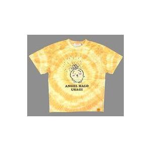 ちいかわ　うさぎ　タイダイ　天使の輪　Mサイズ　未使用タグ付き 中古Tシャツ うさぎ(タイダイ/天使の輪) Tシャツ イエロー Mサイズ