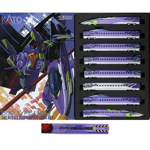 中古鉄道模型 [特典付] 1/160 500系新幹線 500 TYPE EVA エヴァンゲリオン初号...