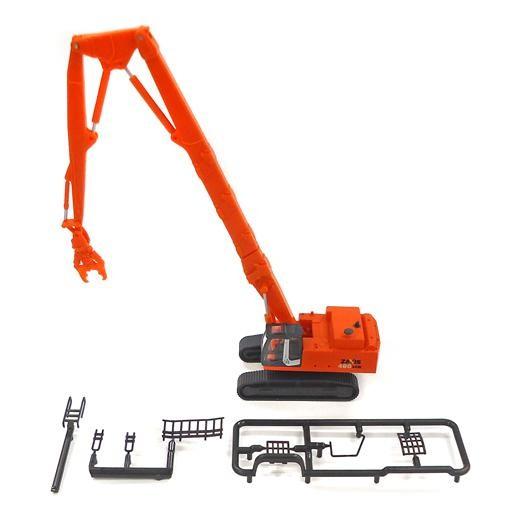 中古鉄道模型 1/150 日立 ZX480LCK-3 解体仕様機 ハイリフト仕様機 カタログ仕様(オ...