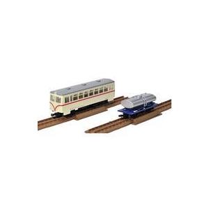 中古鉄道模型 1/80 ナローゲージ80 富別簡易軌道 自走客車 はまなす号+ミルクタンク車セット ...