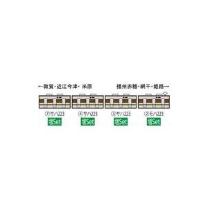 中古鉄道模型 1/150 223-2000系 近郊電車 6両基本セットB [98328]