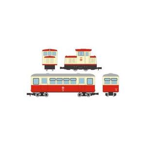 中古鉄道模型 1/80 ナローゲージ80 想い出の尾小屋鉄道 DC121タイプ＋ホハフ3タイプ 2両...