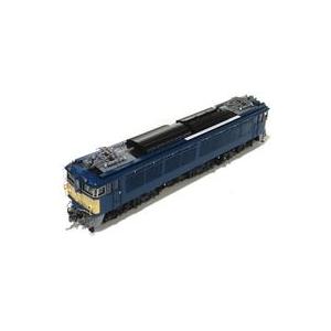 中古鉄道模型 HOゲージ 1/80 直流電気機関車 EF63形2次型Cアンテナ付 青/クリーム(警戒色) [12077]