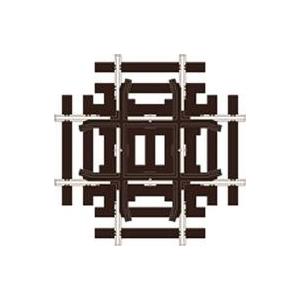 新品鉄道模型 HOゲージ 83ライン 1/80 90°クロッシング【SL8390】 [PESL-83...