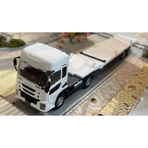 新品鉄道模型 HOゲージ 1/80 ISUZU GIGA+鉄道コンテナ積載用セミトレーラー [18-...