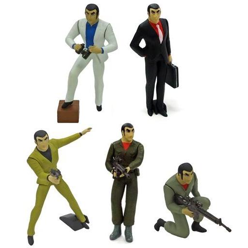 中古トレーディングフィギュア 全5種セット 「ゴルゴ13 リアルフィギュア」