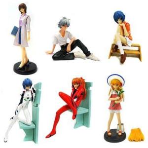 中古トレーディングフィギュア 全6種セット 「HGIF 新世紀エヴァンゲリオン 貞本義行コレクション...