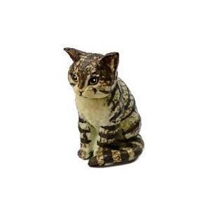 中古トレーディングフィギュア キジトラ 「はしもとみお 猫の彫刻」