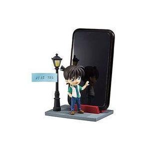 中古トレーディングフィギュア 4.工藤新一×スマホ＆ふせんスタンド 「名探偵コナン 机上の相棒 FI...