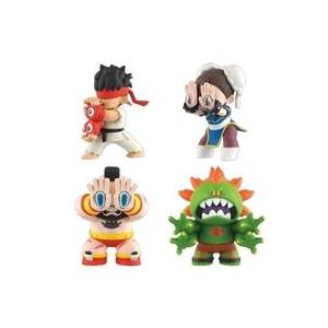 中古トレーディングフィギュア 全4種セット 「STREET FIGHTER×GRAPE BRAIN ...