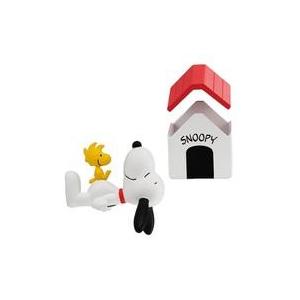 中古トレーディングフィギュア Snoopy＆Woodstock 「PEANUTS カプセルヴィネット...