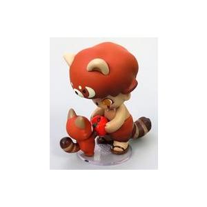 中古トレーディングフィギュア Red Panda With Apple 「POPMART DIMOO...