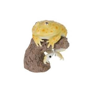 中古トレーディングフィギュア バジェットガエル(イエロー) 「いきもの大図鑑 指まきコレクション ツ...