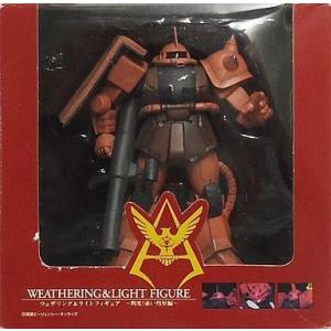 中古フィギュア MS-06S シャア専用ザクII  ウェザリング＆ライトフィギュア〜閃光赤い彗星編〜
